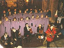 koncert kolęd w katedrze z zespołem z Berlina - 1998